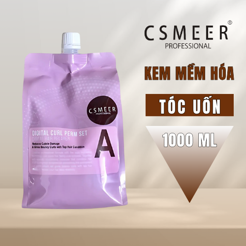 100% chính hãng (3) Kem Mềm Hóa Cho Tóc Uốn CSMEER