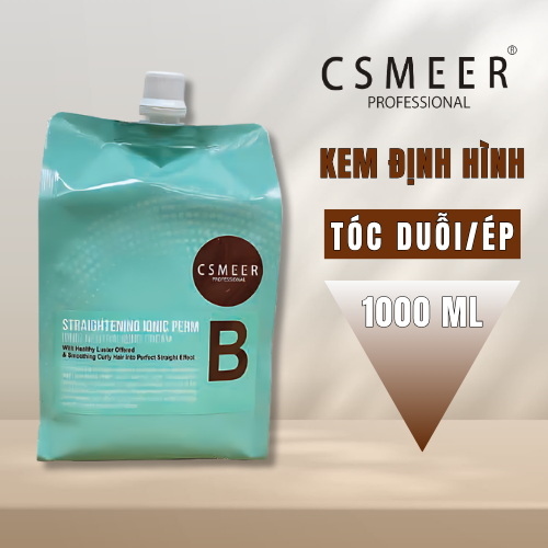100% chính hãng (4) Kem Định Hình Cho Tóc Duỗi, Ép CSMEER